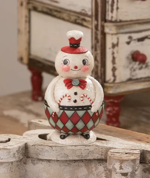 Double Cane Conrad Jar JP1043 Bethany Lowe