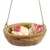 Goodwill Belgium D 46144 Baby Sleeping in Walnut Ornament