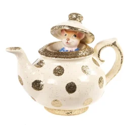 Mouse in Teapot Décor B 96403
