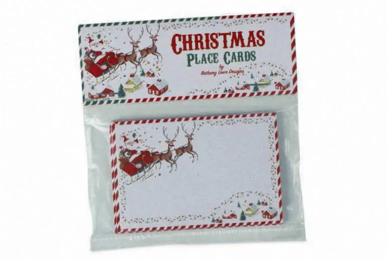 SN7457 Bethany Lowe Retro Christmas Placecard