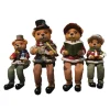 Willow Brooks Secret Christmas Bear family sitting on shelf 4 assorted WB1200